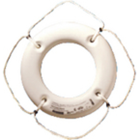 CAL-JUNE Jim-Buoy Hard Shell U.S.C.G. Approved Life Ring HS-20-W
